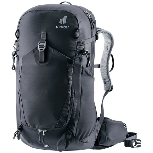 Ryggsäck för vandring - deuter - Trail Pro 31 SL - Dam - Via ferrata - Svart