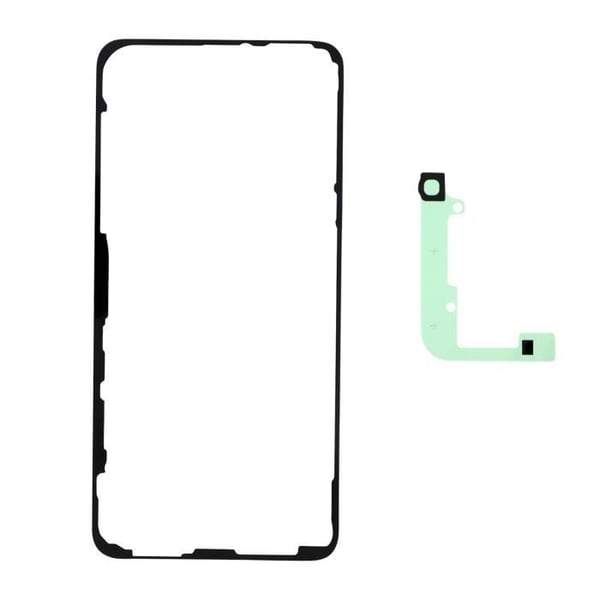 Bakre glaslim - SAMSUNG - Galaxy S24 - Svart - Äkta - Inkluderar skruvar