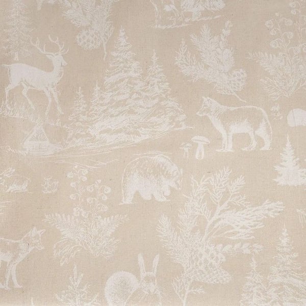 Duk Dekor "Djur" 140x240cm Beige