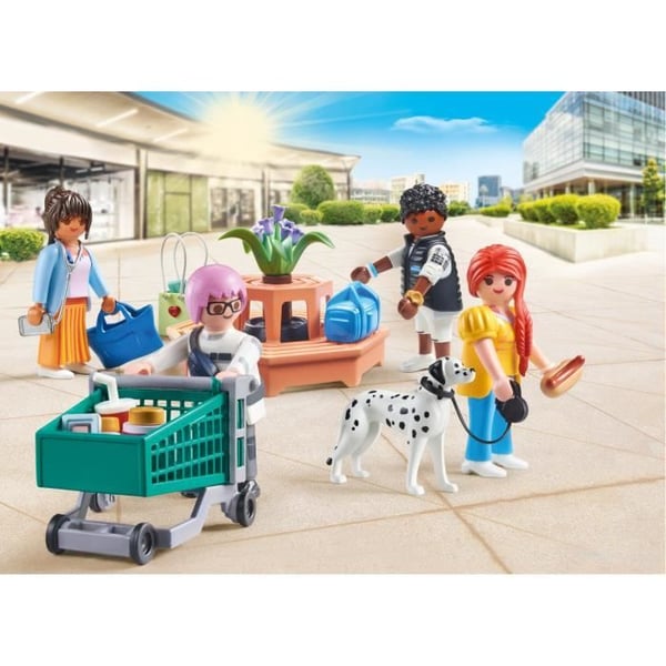PLAYMOBIL 71541 My Figures Shopping, My Life, 80 stycken, från 5 år och uppåt