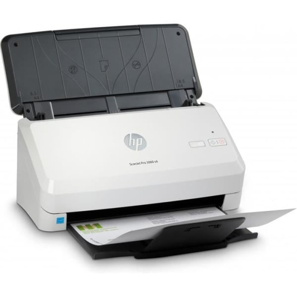 Dokumentscanner - HP - ScanJet Pro 3000 s4 - Dobbeltsidet - 216 x 3100 mm - 600 dpi