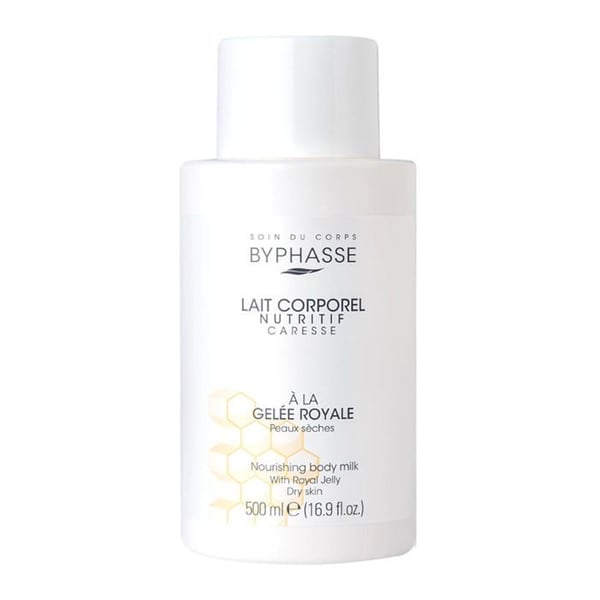 Kroppslotion - BYPHASSE - 500ml - Kunglig gelé - Icke fet - Torr hud