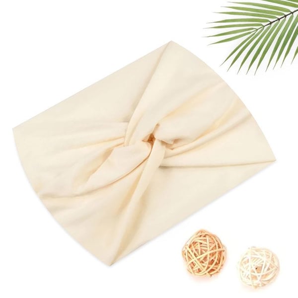 Korsband - AVIZAR - Beige - Mjuk Bomull - Elegant - Bekväm