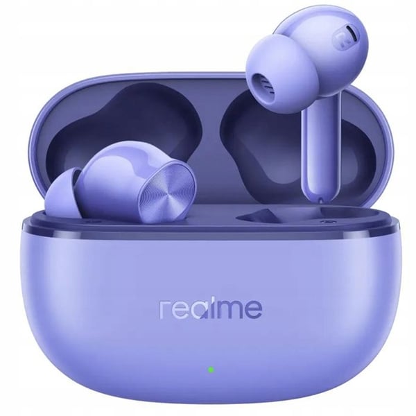 Trådlösa hörlurar - REALME - Buds T200 Lite - Aurore lila - Bluetooth 5.4 - IPX4