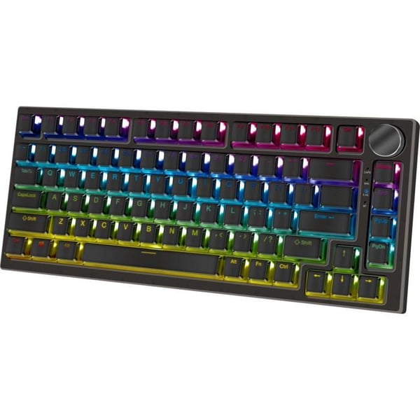 Spelklaviatur - YENKEE YKB 30 ODYSSEY - Mekanisk - Trådlös - Gateron G 2.0 gul