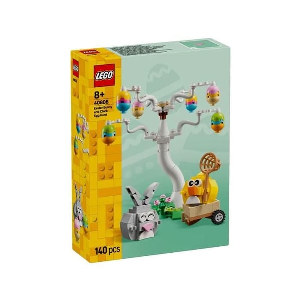 Leksak - LEGO - 40808 - Påskkanin - Spelset - 2 djur - Flerfärgad