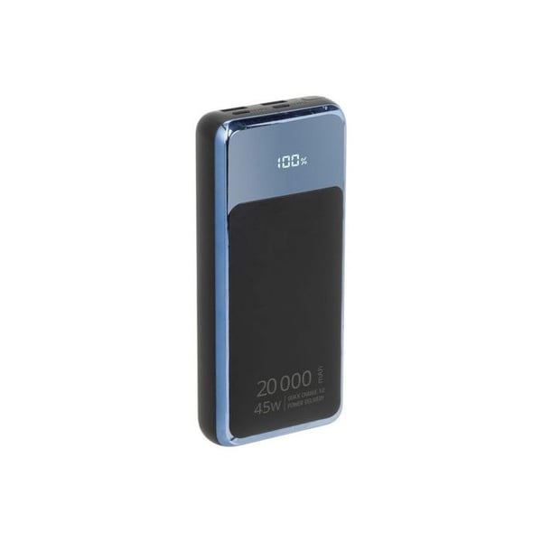 Extern batteri - RIVACASE POWERBANK VA1075 - Li-Poly - 20000 mAh - Typ C