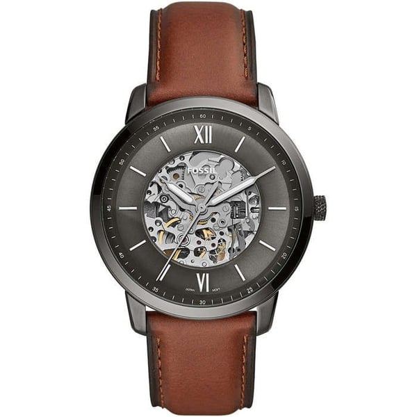 Klocka - FOSSIL - Neutra Automatic - Mått 44 mm - Läderarmband - Automatisk rörelse