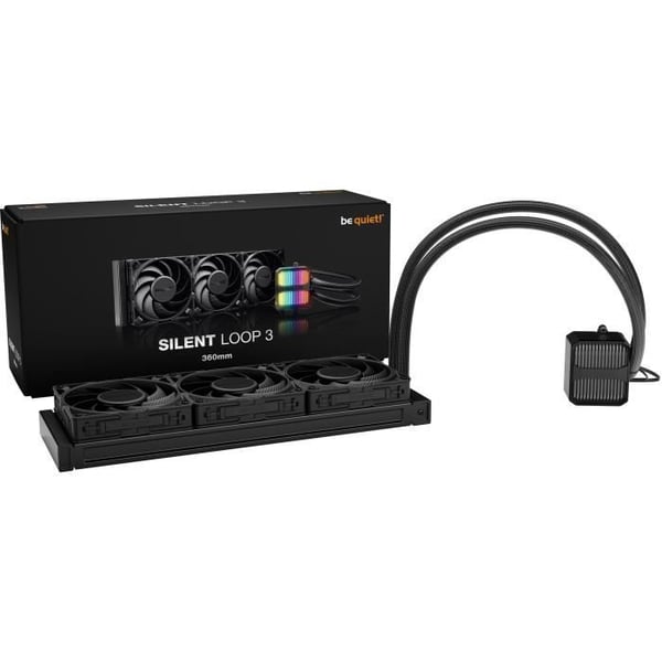 VAR TYST! - Silent Loop 3 - Vattenkylning - BW025 - 360 mm
