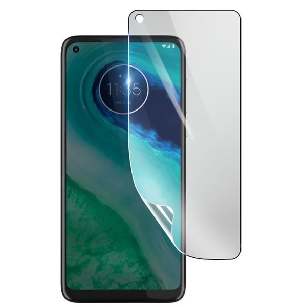 Skärmskydd - 3MK - Motorola Moto G8 - Stötsäker Hydrogel - Transparent - Reptålig