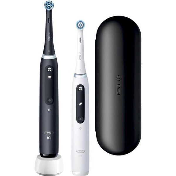 Elektrisk tandborste - ORAL-B - iO 5 DUO - 5 lägen - Bluetooth - 3D rengöring