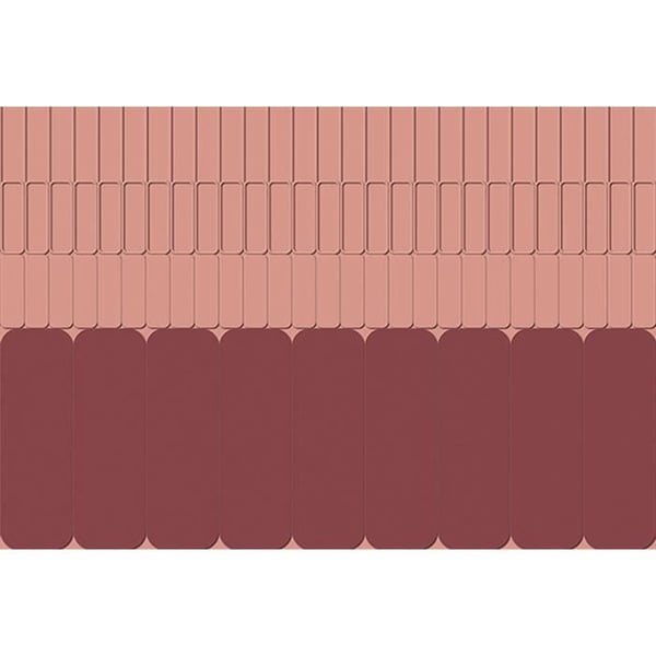 Papertapet M1-No.61362 Digitaltryck Röd