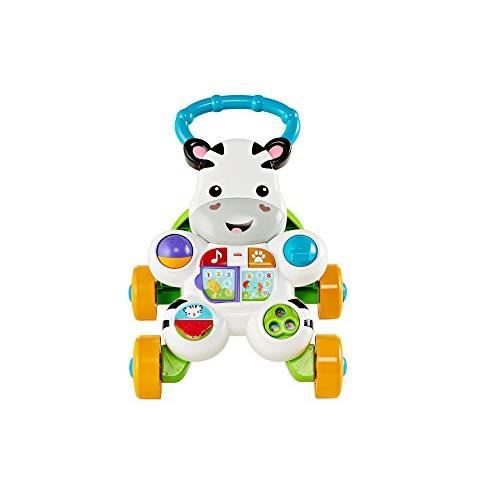 Fisher-Price Mega Bloks My First Steps Zebra Kids Activity Center, Multicolor DLD91