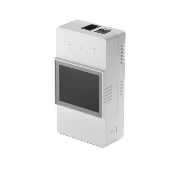 Intelligent strömbrytare - SONOFF - TH Elite - 20A - Temperatur- och fuktighetskontroll - LCD-skärm