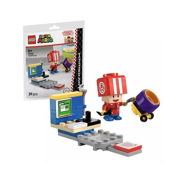 Lego Mario Kart Toad Pitstop - 30702