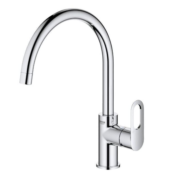 Vaskeblandingsbatteri Grohe Start Loop - Krom - Høj svingtud - Keramisk cartridge 28mm