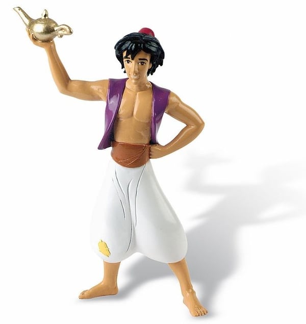 Aladdin statyett - BULLY - 13 cm - Disney Princesses - Unisex - Barn
