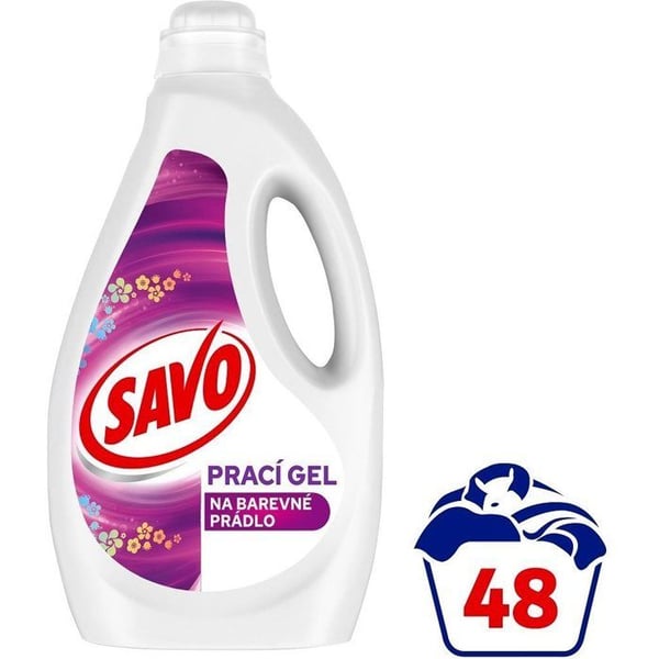 SAVO för färgat tvätt 2,4 l (48 tvättar) SAVO för färgat tvätt 2,4 l (48 tvättar)