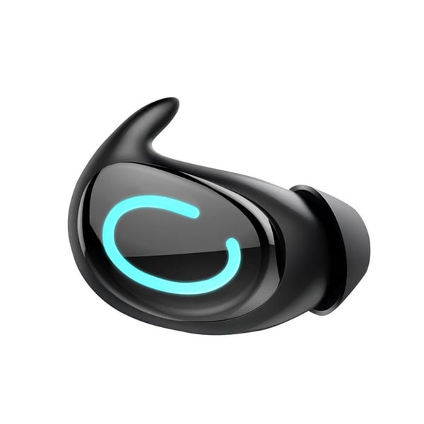 Sömnhörlurar - AVIZAR - Mono - ENC Bullerdämpning - Ultra Tunn - Bluetooth Svart