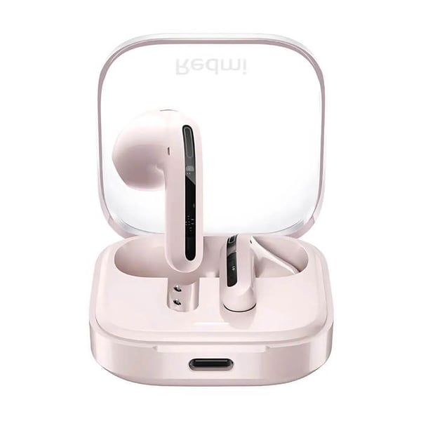 Bluetooth-hörlurar Redmi Buds 6 Active rosa (Transparent Powder)