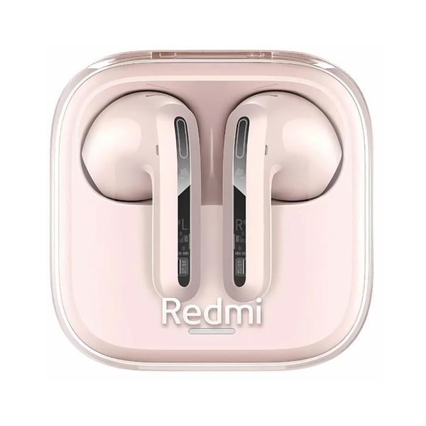 Bluetooth-hörlurar Redmi Buds 6 Active rosa (Transparent Powder)