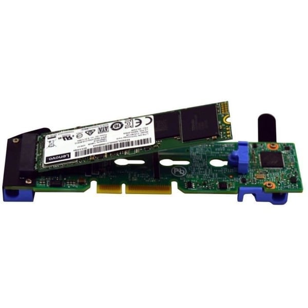 LENOVO ThinkSystem M.2 Storage Controller Mirroring Enablement Kit - M.2 - SATA 6Gb/s - 6Gbps