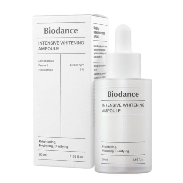 Intensivblekande ampuller - BIODANCE - 50 ml - Bleknande - Enhetliggörande - Fuktgivande