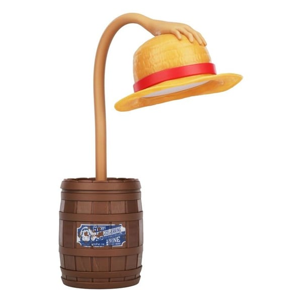 USB-lampa - PALADONE PRODUKTER - One Piece - Straw Hat - 28 cm - LED - Uppladdningsbar