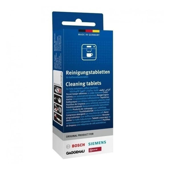 Avfettande pastiller x10 för Bosch kaffemaskin 00312295