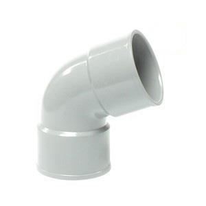 PVC armbåge 67°30 FF Ø80