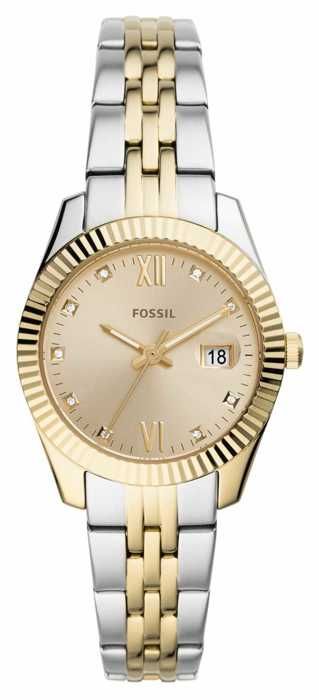 Klocka - Fossil - ES4949 - Stål 316 L - Silver - Dam