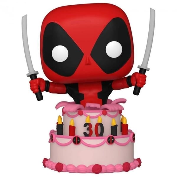 Figurine Funko Pop! Marvel : Deadpool i Tårta – Gungande Huvud 776