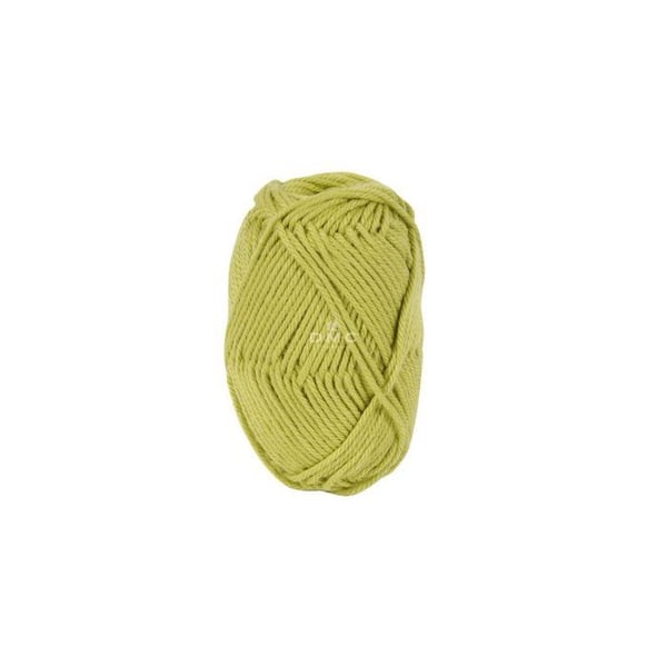 DMC - Natura Happy Cotton 3mm 20g Amigurumi och Virkning Col. 752 gul grön