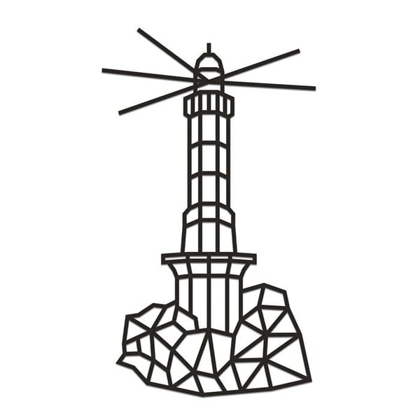 Träväggspussel - Fyr 87 Cm