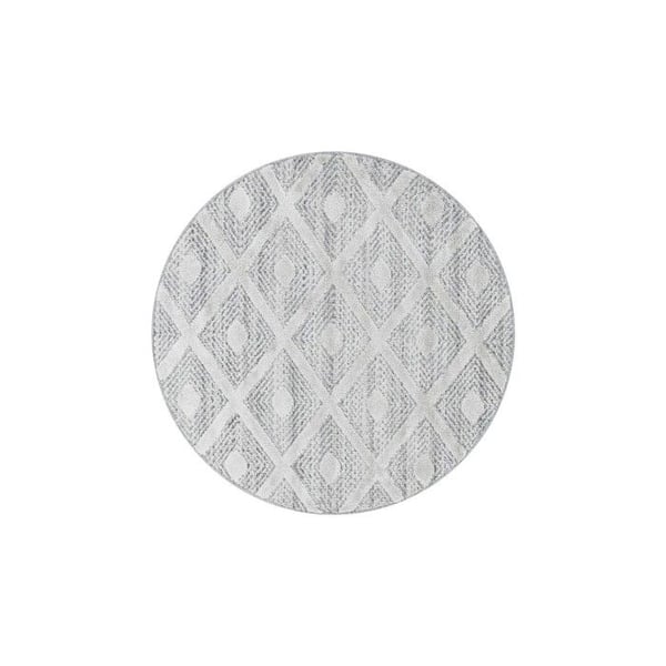 Matta - AYYILDIZ - Design med korta hår - Diamantmotiv - 60x110 cm - Fyrkantig