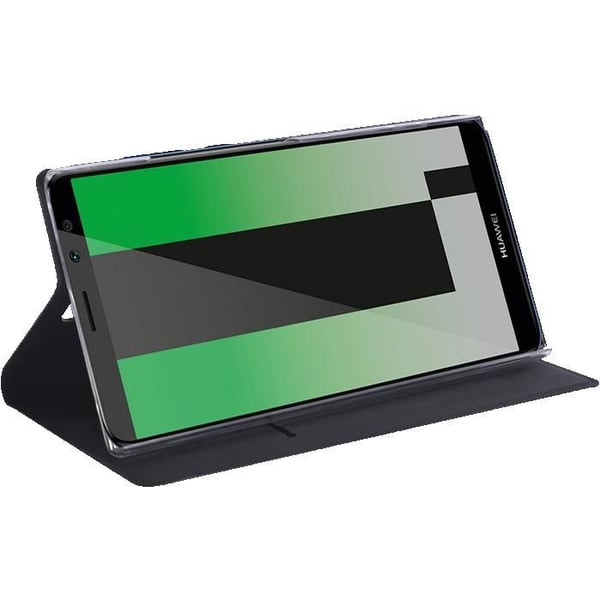 Foliofodral - Huawei - Mate 10 Lite - Svart - Stel - Syntet