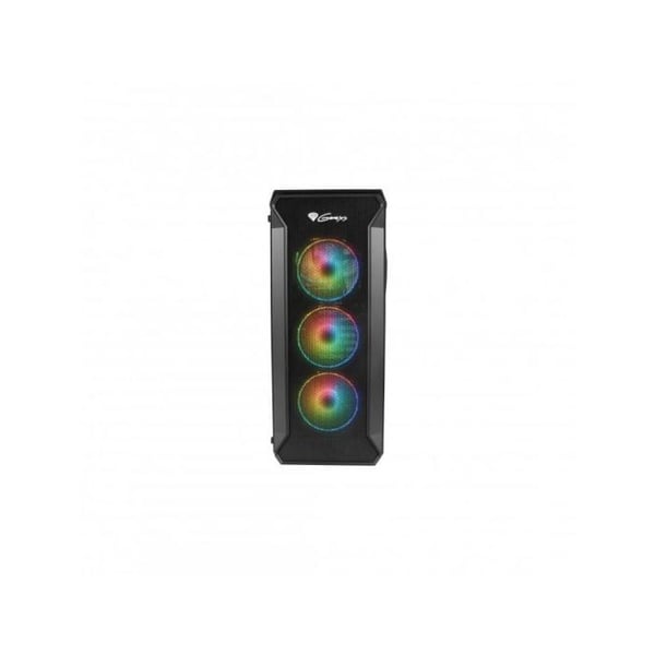 Tornfodral Midi - Natec - Genesis Case Irid 505 ARGB - RGB - USB 3.0 - Kompatibel med moderkort