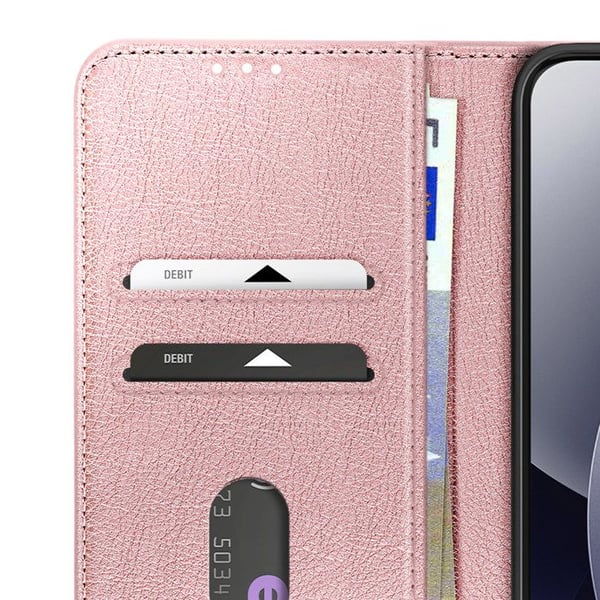 Xiaomi Redmi Note 15 Pro Plus 5G Chesterfield Plånboksfodral Ställfunktion Rosa