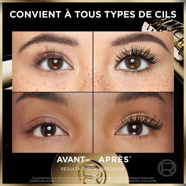 L'Oréal Paris Panorama Volume Millions de Cils Mascara Svart