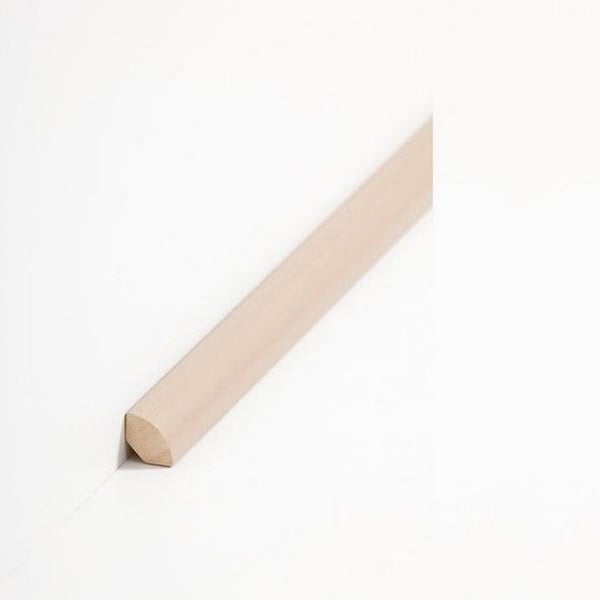 PROVISTON Kvartalsrunda nr 105 14 x 14 x 2000 mm Beige för att limma, klämma, skruva & spika Kontrasockel 50 meter | 25 stycken