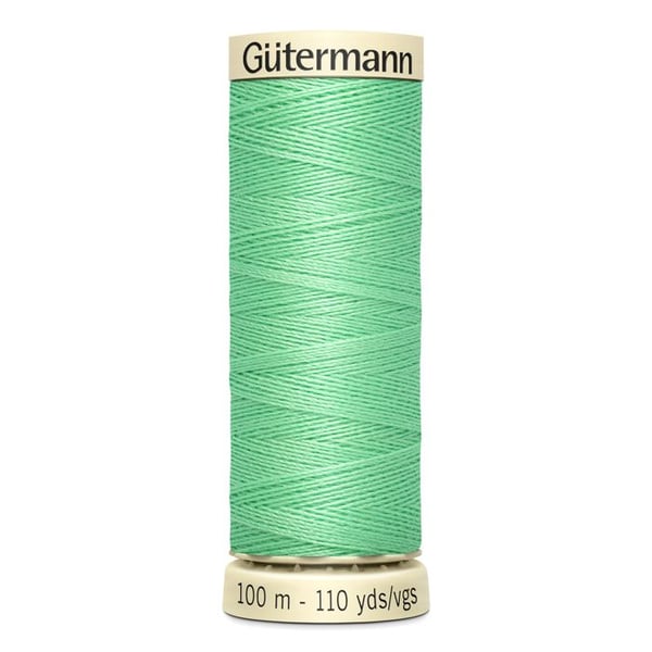 Paket med 5 spolar 100m Tråd 100% polyester Gutermann Ref 788988 - Att 205 - ljus jade