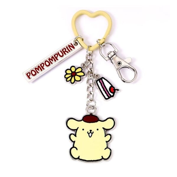 The Carat Shop - Hello Kitty - Nyckelring med Pompompurin-berlocker 15 cm