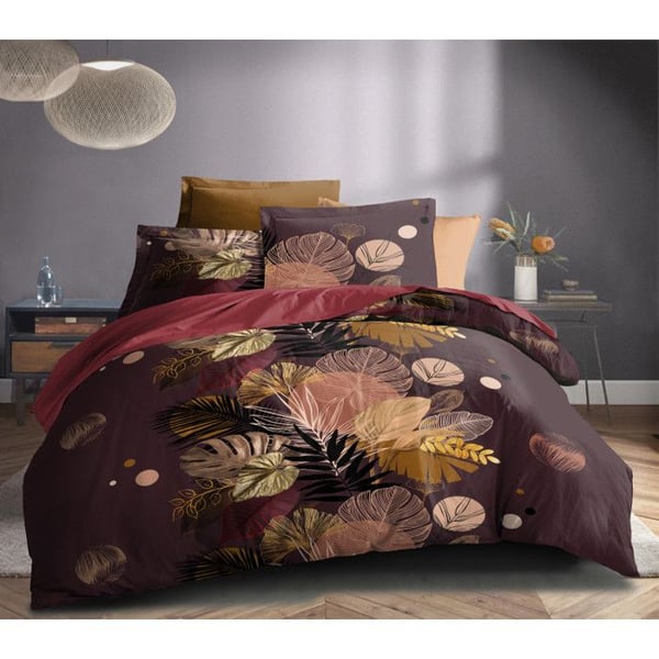 Sängkläder 3P "Louna" 240 x 220 cm Palm Chic 100% Bomull Sängkläder 3P "Louna" 240 x 220 cm Palm Chic 100% Bomull