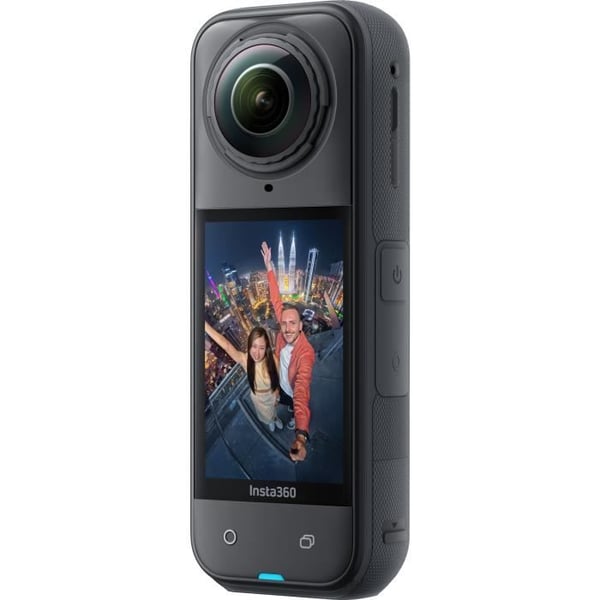 Sportskamera 360° - INSTA360 - X5 - 8K - Vattentät - Förbättrad svag belysning