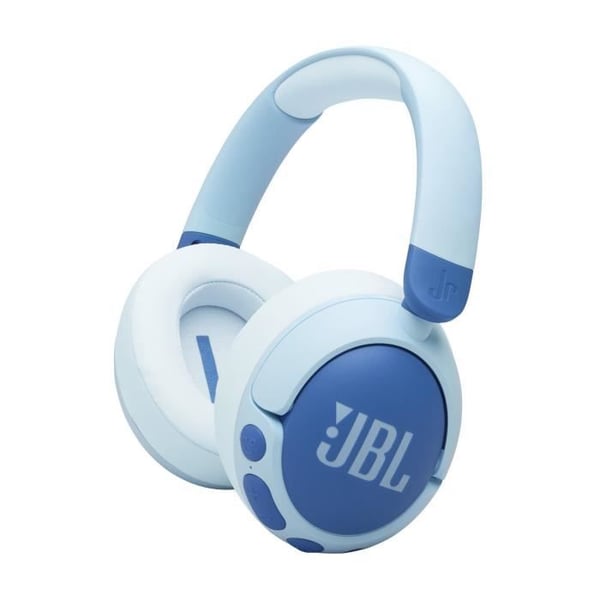 Trådlösa hörlurar JBL JR470NC - Bluetooth - Aktiv brusreducering - Blå