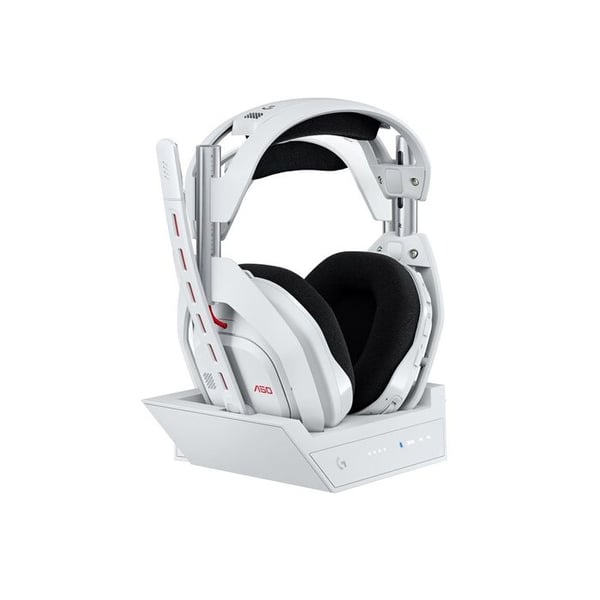 Gamingheadset - Trådlös - Logitech G - Astro A50 Lightspeed Pro-G Graphene - Xbox, PS5, Switch, PC/Mac - Vit