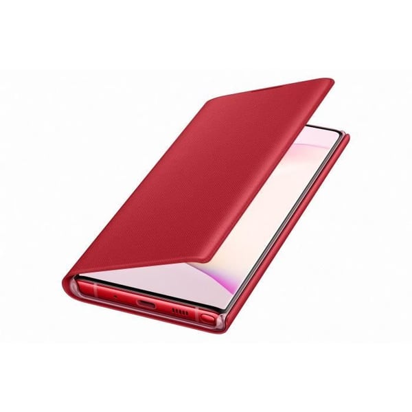 LED View Cover Röd Note10