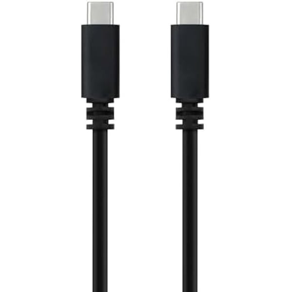 NANOCABLE 10.01.2301-L150 - USB-C till USB-C 3A-kabel, för mobiltelefoner, surfplattor, bärbara datorer, etc. USB 2.0, laddning
