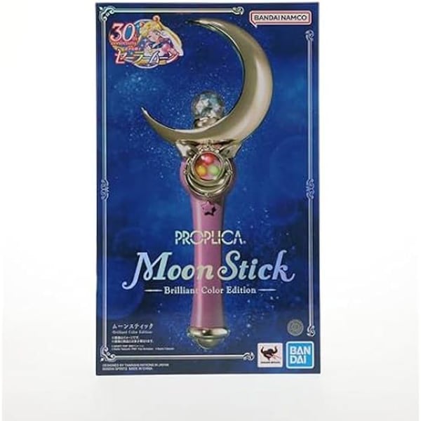 Månstav - TAMASHII NATIONS - Glansig Färgversion - Pretty Guardian Sailor Moon - PROPLICA