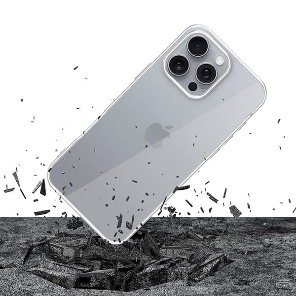 Coque ClearCase 3MK för iPhone 16 Pro Transparent